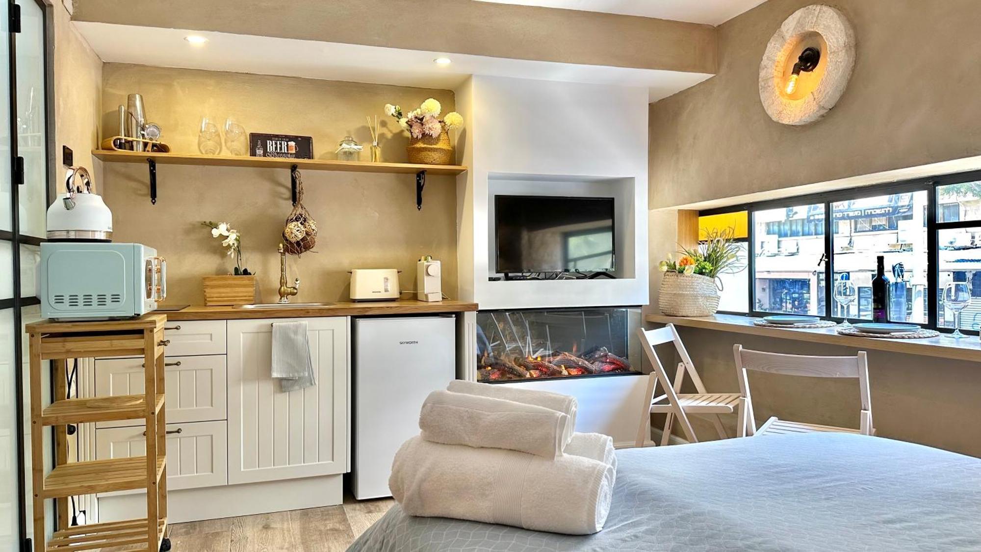 Boutique Apartment In Heart Of Hayfa Dış mekan fotoğraf